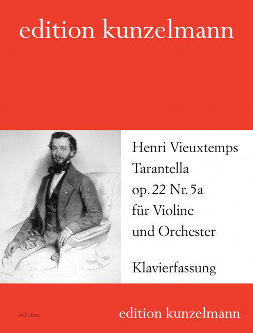 Tarantella op. 22, no. 5a (Piano reduction with solo part)
