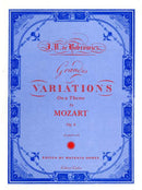 Grandes Variations On A Duo From Don Giovanni By Mozart (La Ci Darem La Mano) Op.6 op. 6