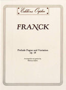 Prelude Fugue and Variation Op.18
