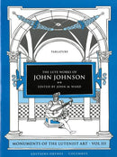 The Lute Works Of John Johnson (Lute), Vol.3
