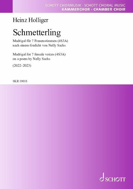 Schmetterling (aus: 3 Madrigale)