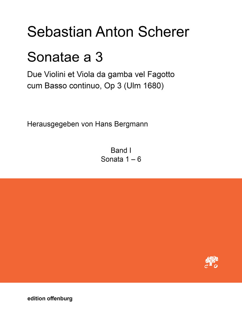 Sonatae a 3, op. 3, Vol. 1: Sonatas 1-6