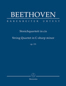Streichquartett in cis = String Quartet in C-sharp minor op. 131（ポケット・スコア）