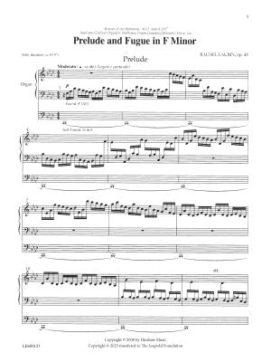 Prelude and Fugue in F Minor