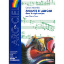 Andante et allegro dans style ancien