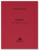 Sonate I = Sonata No. 1 for Alto Saxophone and Organ