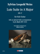 Lute Suite in A Major SW 47