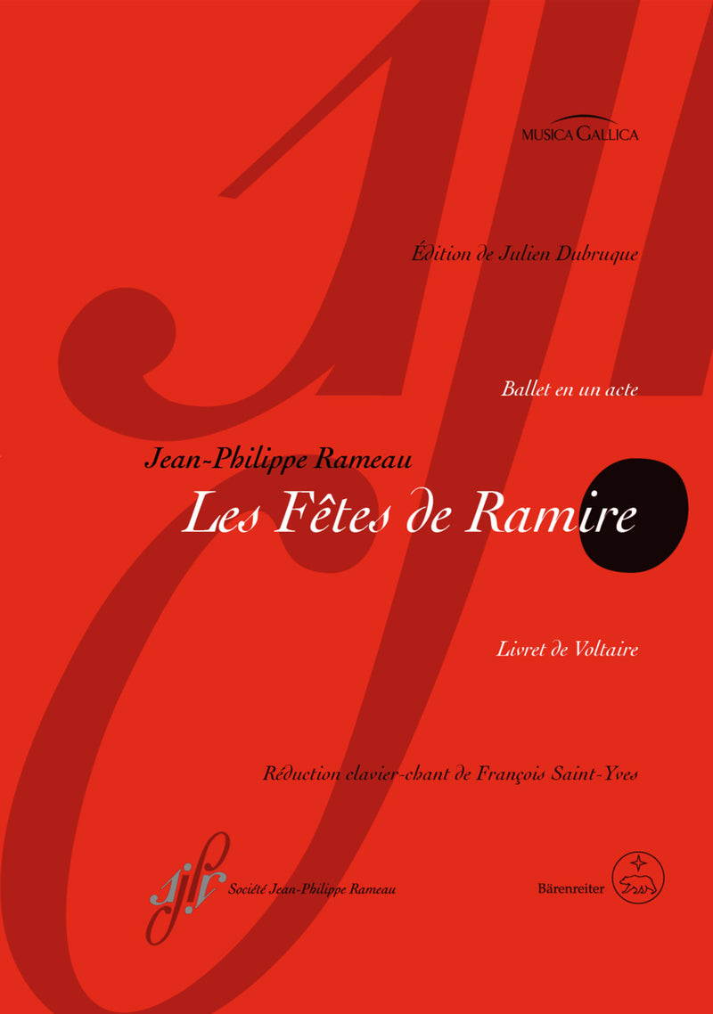 Les Fêtes de Ramire RCT 40（ヴォーカル・スコア）