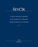 Forty Variations for Violoncello = Vierzig Variationen op. 3