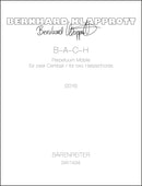 B-A-C-H for two Harpsichords (2016)