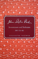 Inventionen und Sinfonien = Inventions and Sinfonias BWV 772–801（自筆譜ファクシミリ）