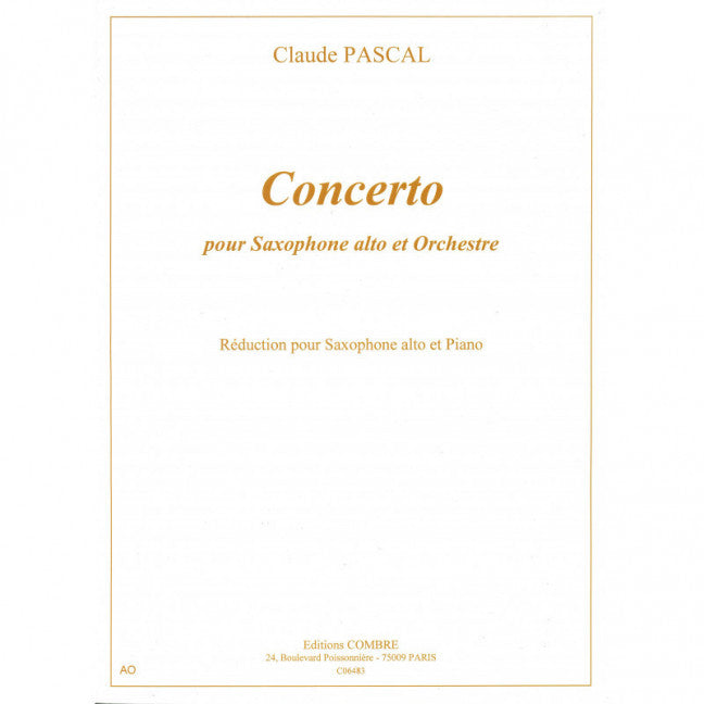 Concerto pour saxophone alto