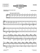 Danse Macabre Opus 40 (Piano Duet)