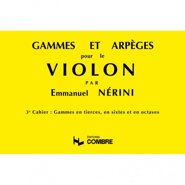 Gammes et arpèges Vol. 3 (tierces, sixtes, en octaves)