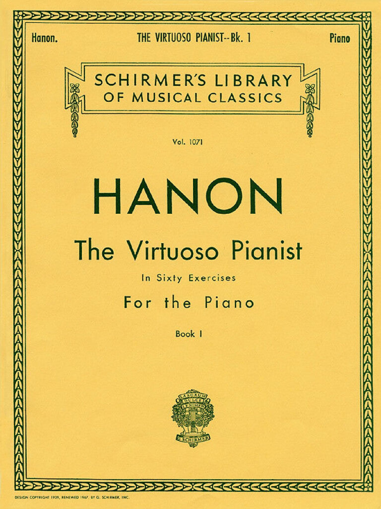 The Virtuoso Pianist, Book 1: Nos. 1-20
