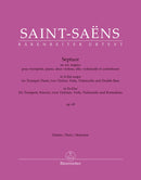 Septuor for Trumpet, Piano, two Violins, Viola, Violoncello and Double Bass in E-flat major op. 65 (Set of Parts)