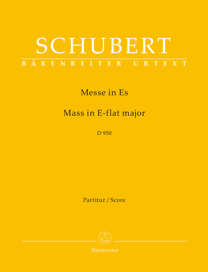 Messe in Es = Mass in E-flat major, D 950 (Score)