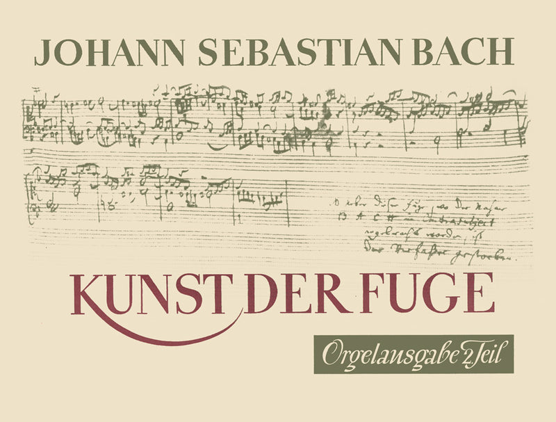 Kunst der Fuge = The Art of Fugue, BWV 1080 (ed. organ), part 2