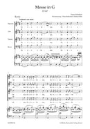 Messe G-Dur = Mass in G major D 167（ヴォーカル・スコア）