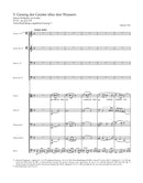 Mehrstimmige Gesänge mit Orchesterbegleitung = Partsongs with Orchestral Accompaniment