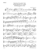 String Quartet Nr. 11 C major, op. 61 = Streichquartett Nr. 11（パート譜）