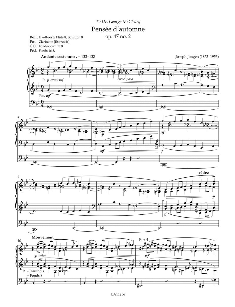 Complete Works for Organ and for Harmonium = オルガンおよびハルモニウム作品全集, vol. 2