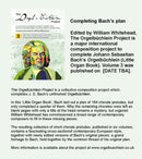 The Orgelbüchlein Project, vol. 3: Catechism, Penitence and Communion (Chorales 61-86)