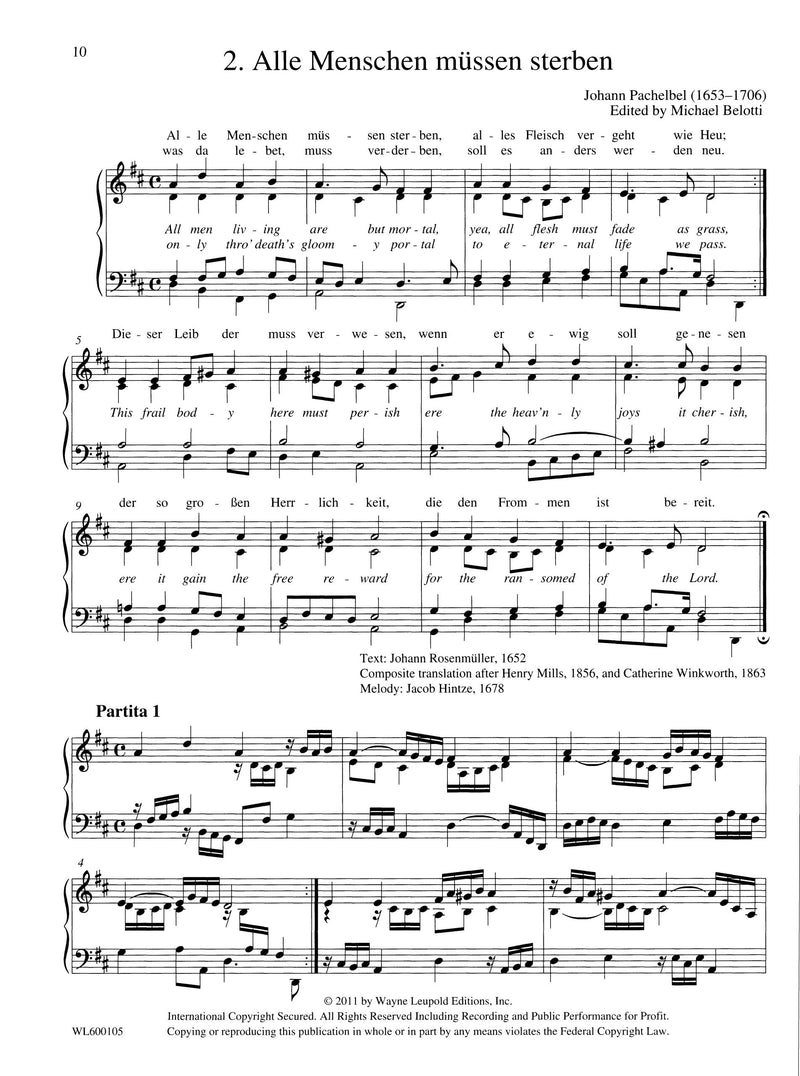 Complete works for keyboard instruments, vol. 7: Chorale partitas