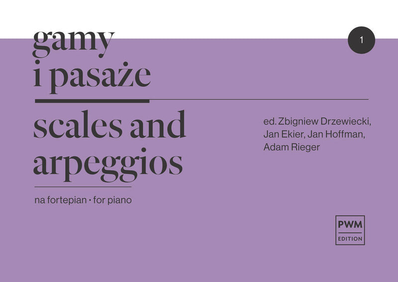 Scales and Arpeggios, Book 1 / Drzewiecki (PWM)