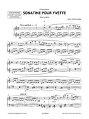 Sonatine pour Yvette
