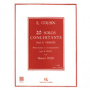 20 Solos concertants: série n°1 (1 à 10)