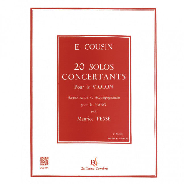 20 Solos concertants: série n°1 (1 à 10)
