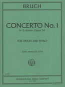 Concerto No.1 G minor = ヴァイオリン協奏曲 第1番 ト短調 Op.26