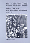 Straf mich nicht in deinem Zorn (Full score)