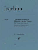 自作主題による変奏曲 op. 10 = Variationen über ein eigenes Thema