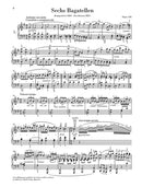 6つのバガテル op. 126 = Sech Bagatellen