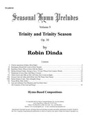 Seasonal hymn preludes, vol. 9 (Trinity and Trinity season)