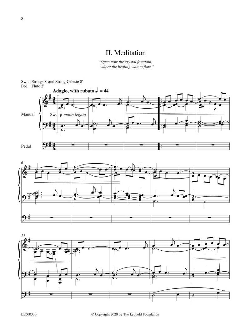 Triptych on "Guide Me, O My Great Redeemer" for Organ and Snare Drum