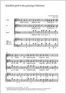 Kündlich groß ist das gottselige (SAB)