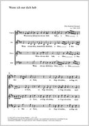 Wenn ich nur dich habe