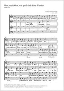 Herr, mein Gott, wie groß