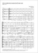 Also werden die Letzten die Ersten sein