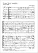 O Lamm Gottes, unschuldig