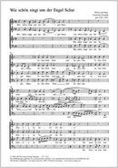 Wie schön singt uns der Engel Schar