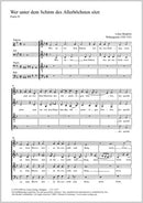 Wer unter dem Schirm d. Höchsten