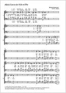 Allein Gott in der Höh sei Ehr (SATB/SATB/SATB)
