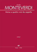 Messa à quattro voci da cappella (Score)