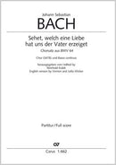 Sehet, welch eine Liebe hat uns der Vater erzeiget, BWV 64, 1 (Score)
