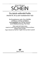 Da Jakob vollendet hatte