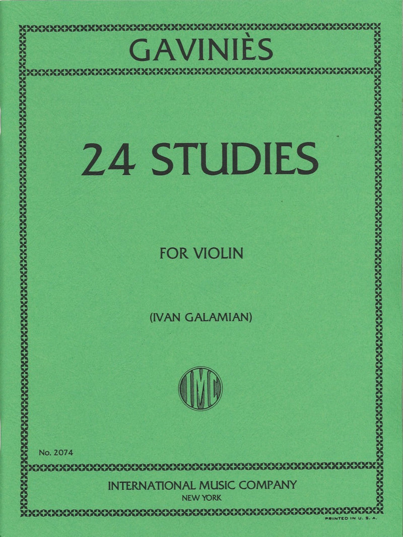 24 Studies (Galamian)